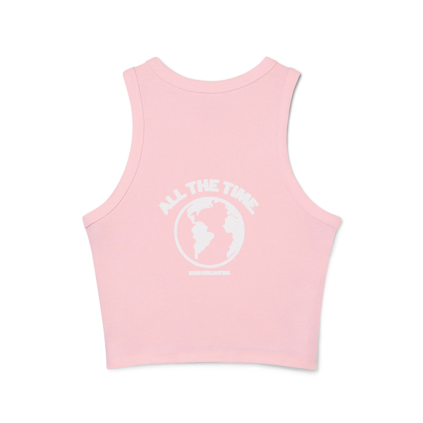 God is Good Micro Rib Racer Tank Top