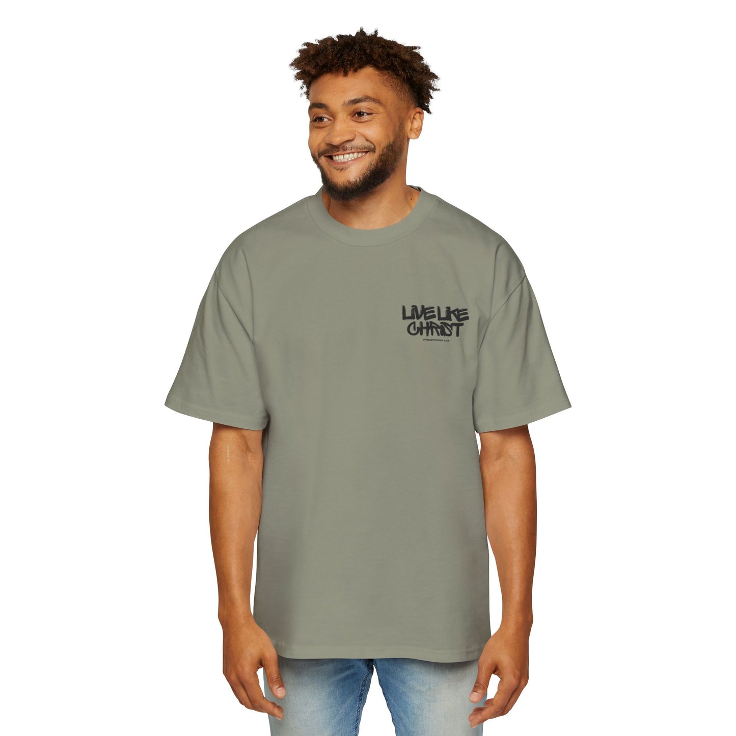 blnk Live Like Christ Oversized tee