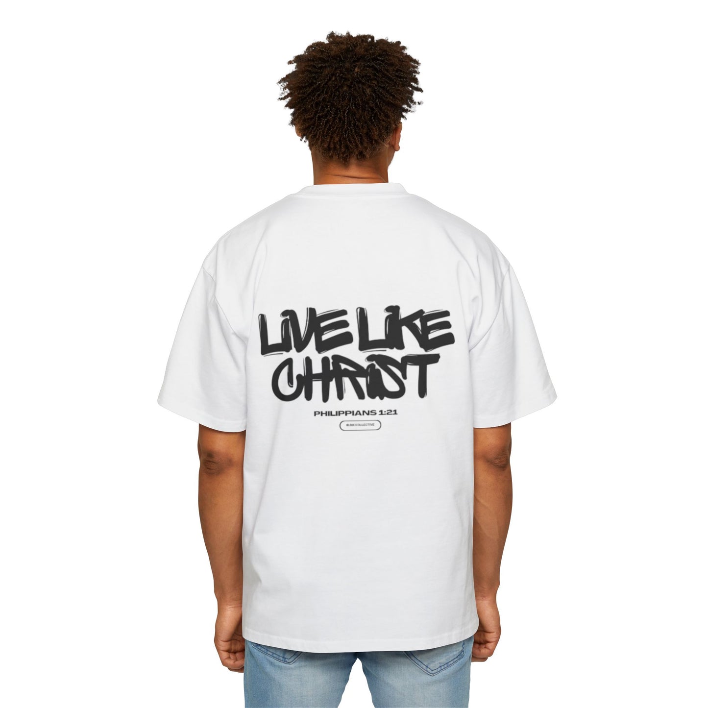 blnk Live Like Christ Oversized tee