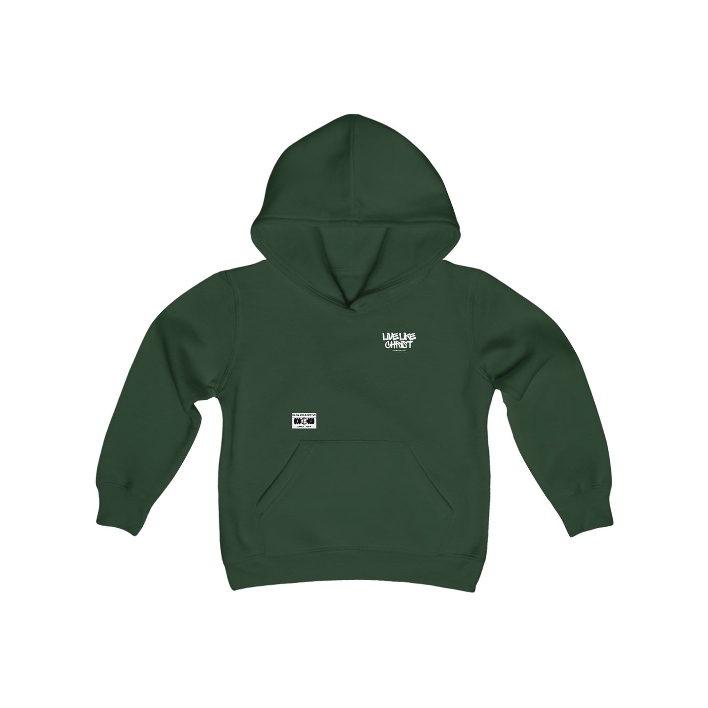 blnk Live Like Christ youth hoodie