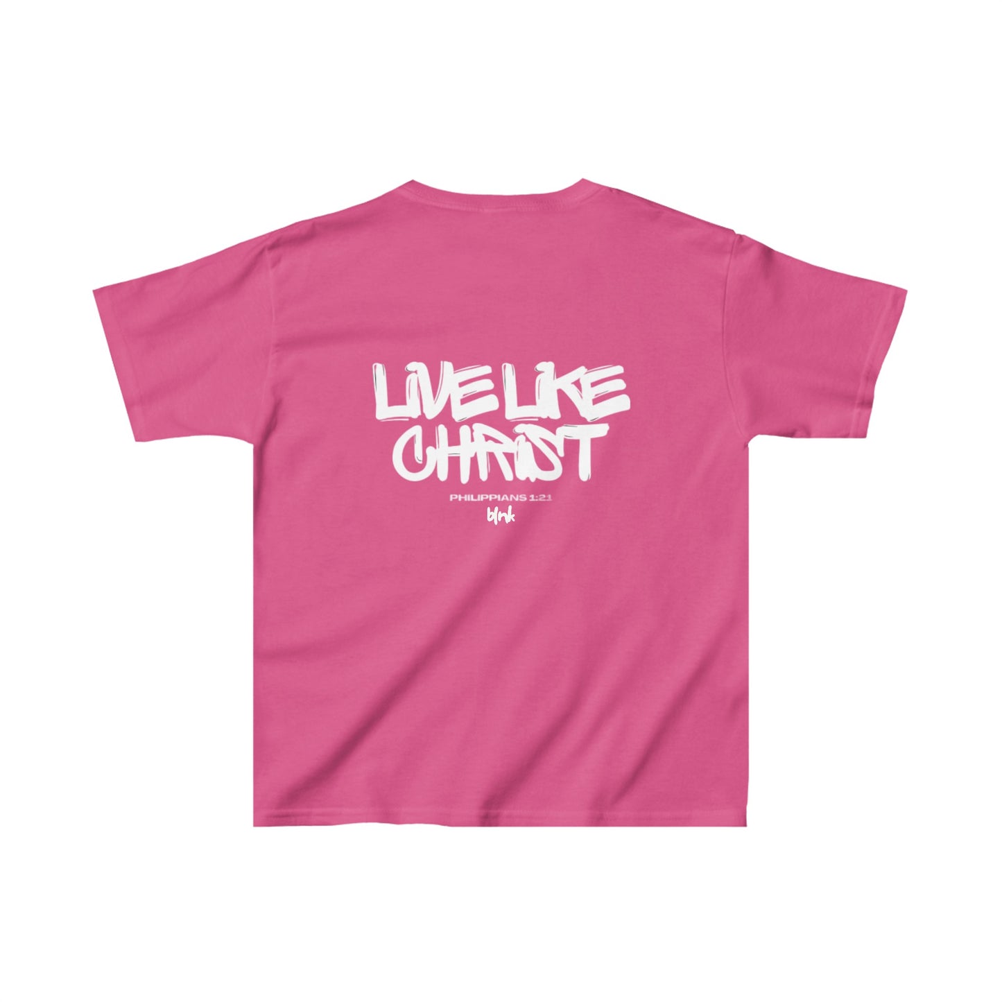 blnk Live Like Christ tee - youth