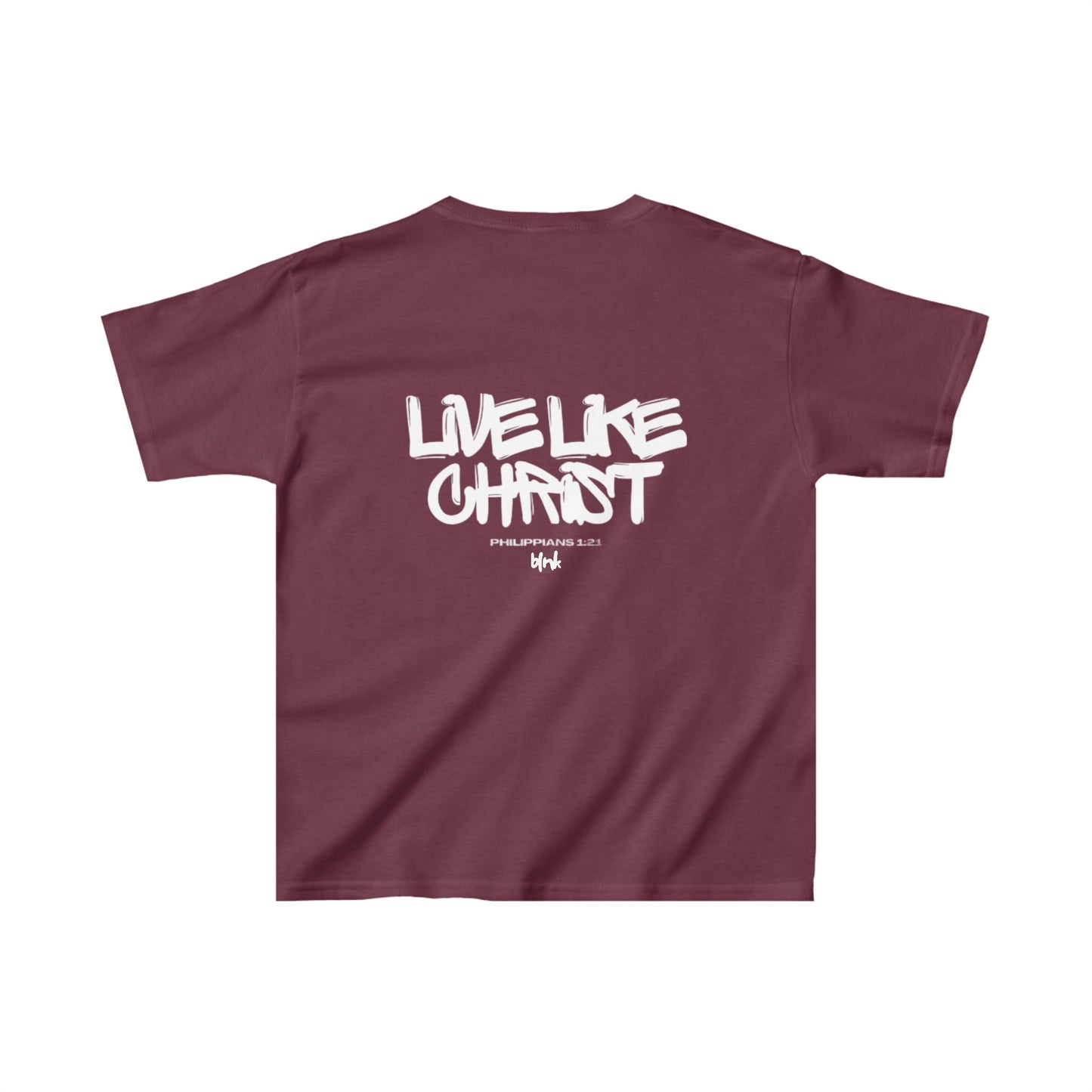 blnk Live Like Christ tee - youth