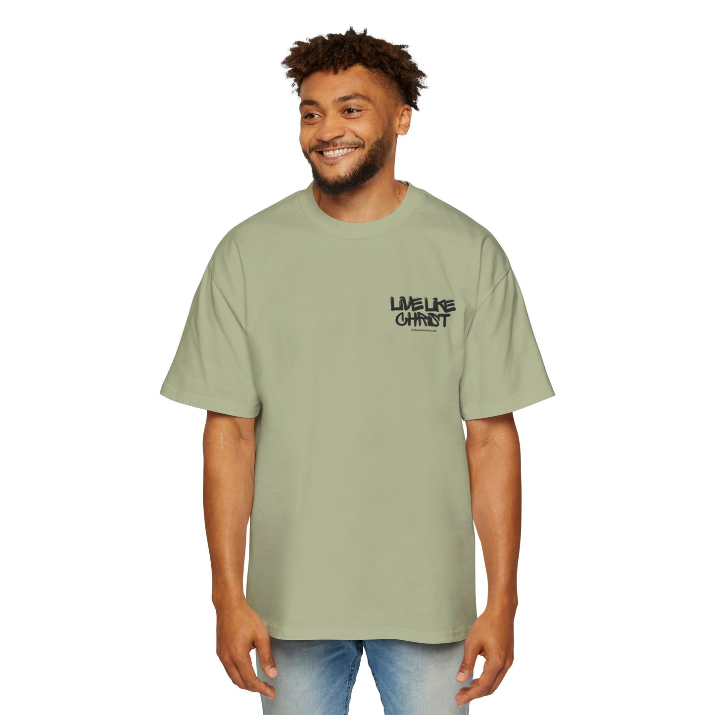 blnk Live Like Christ Oversized tee