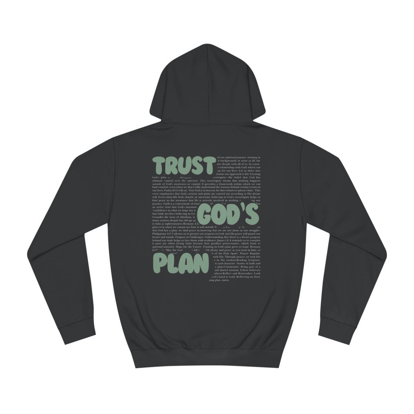 blnk trust God hoodie - black