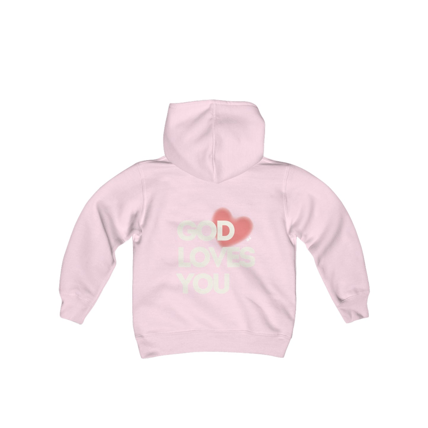 blnk God loves you hoodie - kids