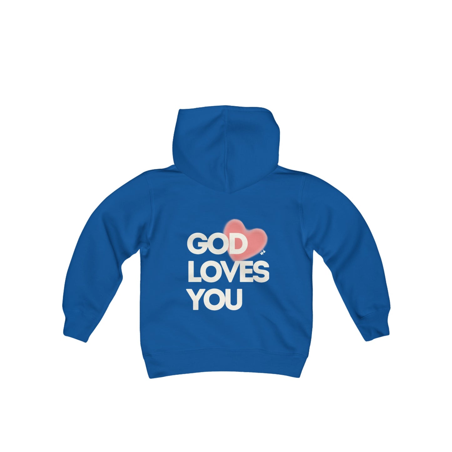 blnk God loves you hoodie - kids