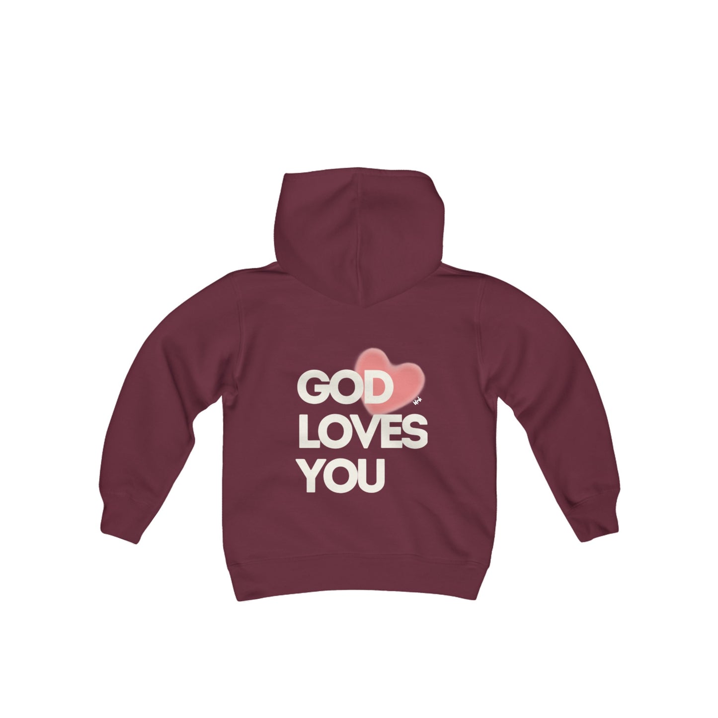blnk God loves you hoodie - kids