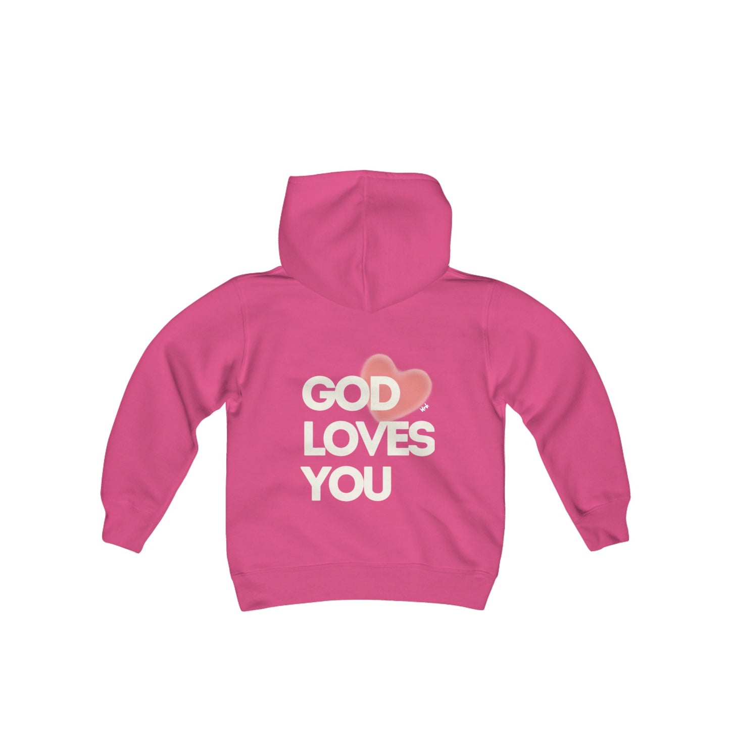 blnk God loves you hoodie - kids