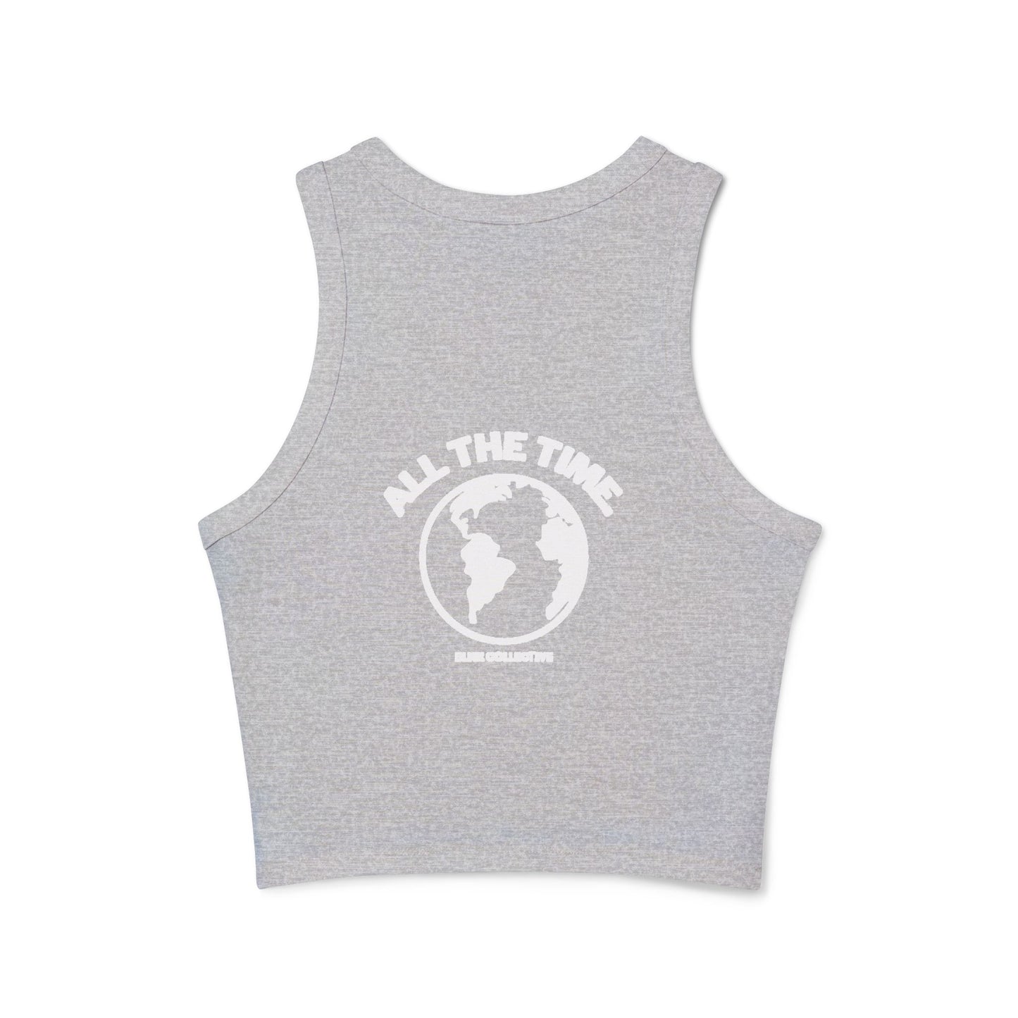 God is Good Micro Rib Racer Tank Top
