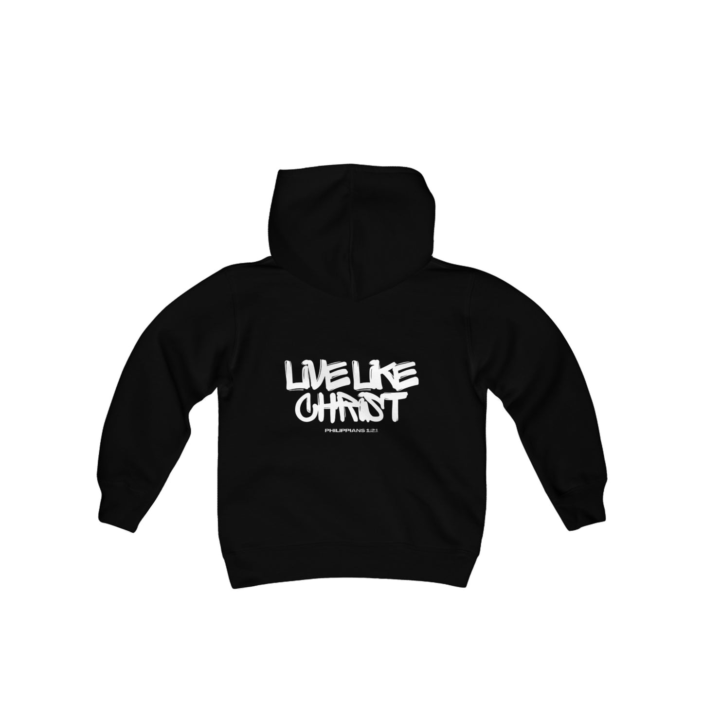 blnk Live Like Christ youth hoodie