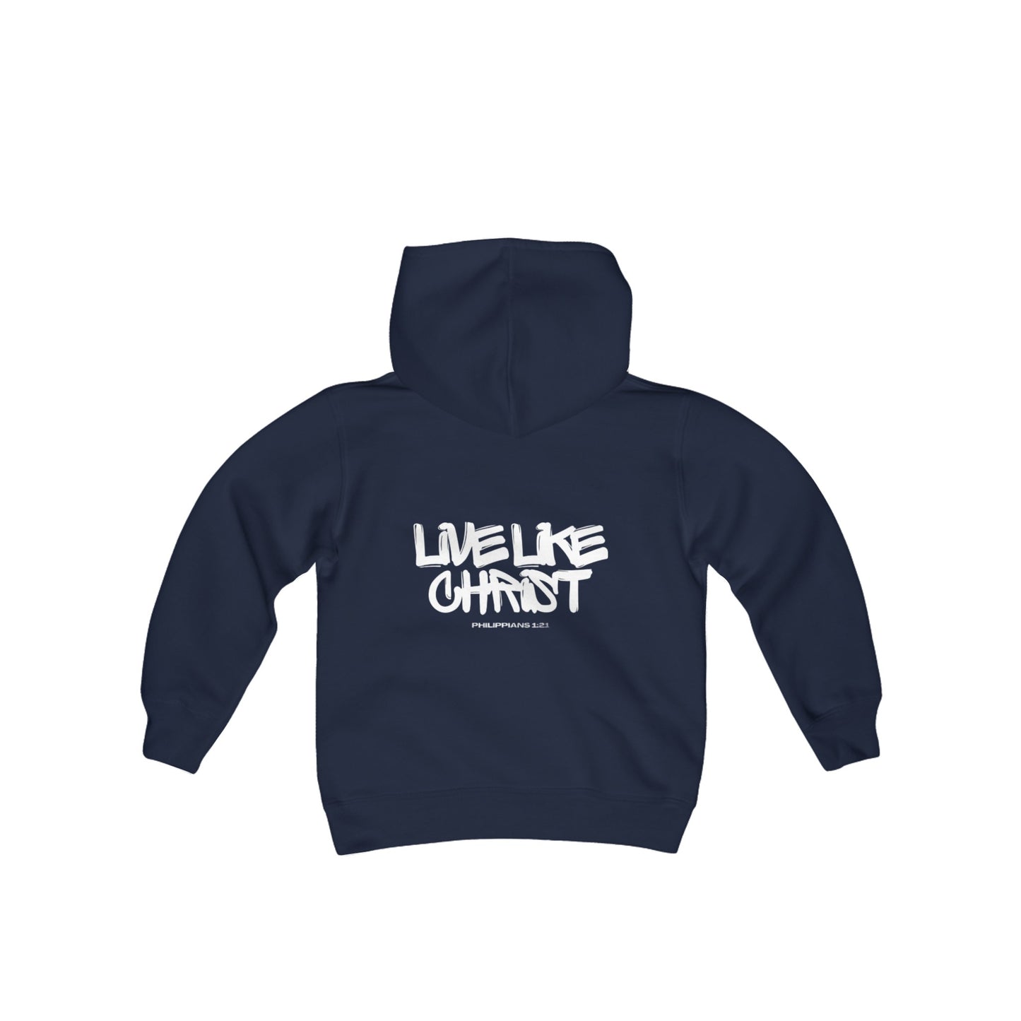 blnk Live Like Christ youth hoodie