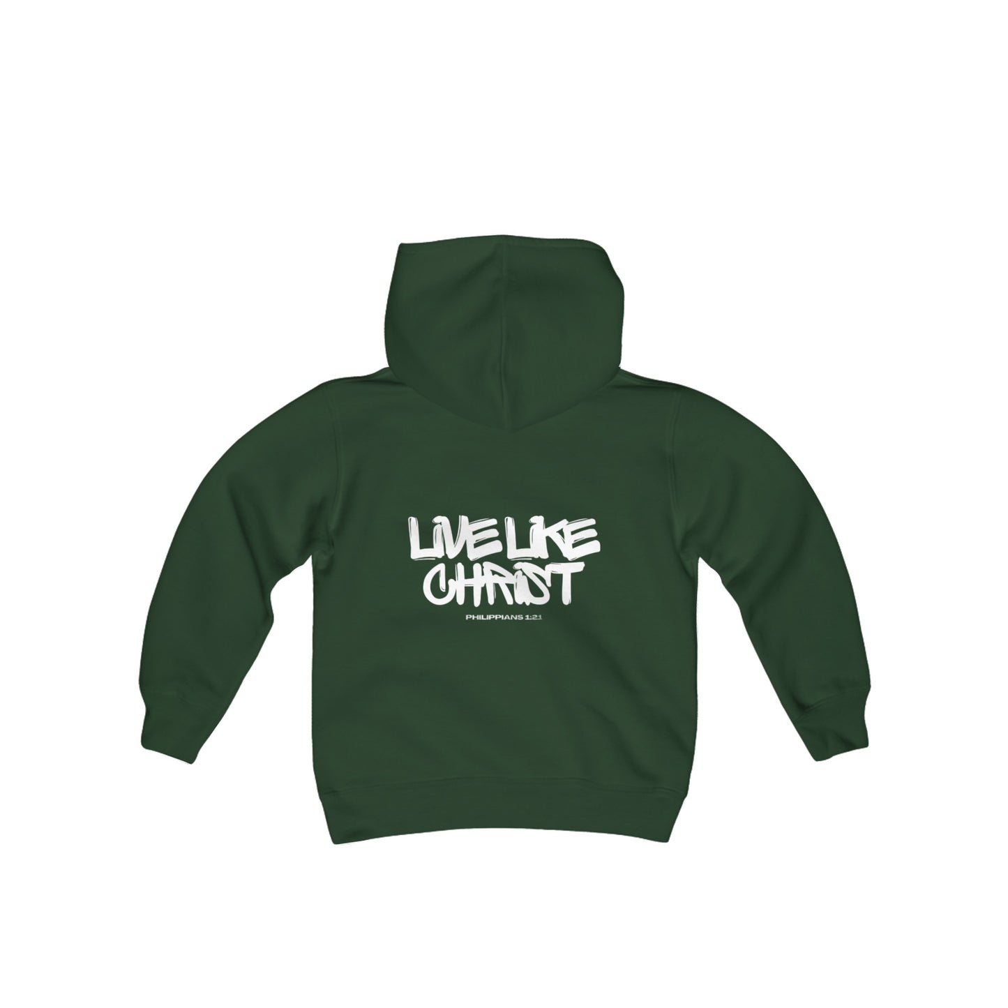blnk Live Like Christ youth hoodie