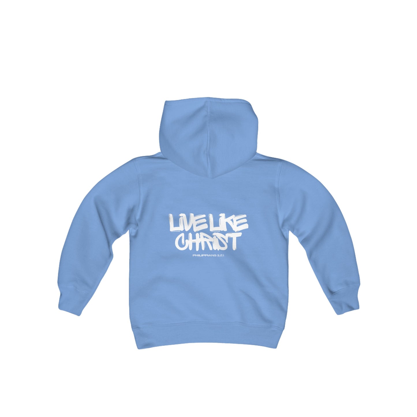 blnk Live Like Christ youth hoodie