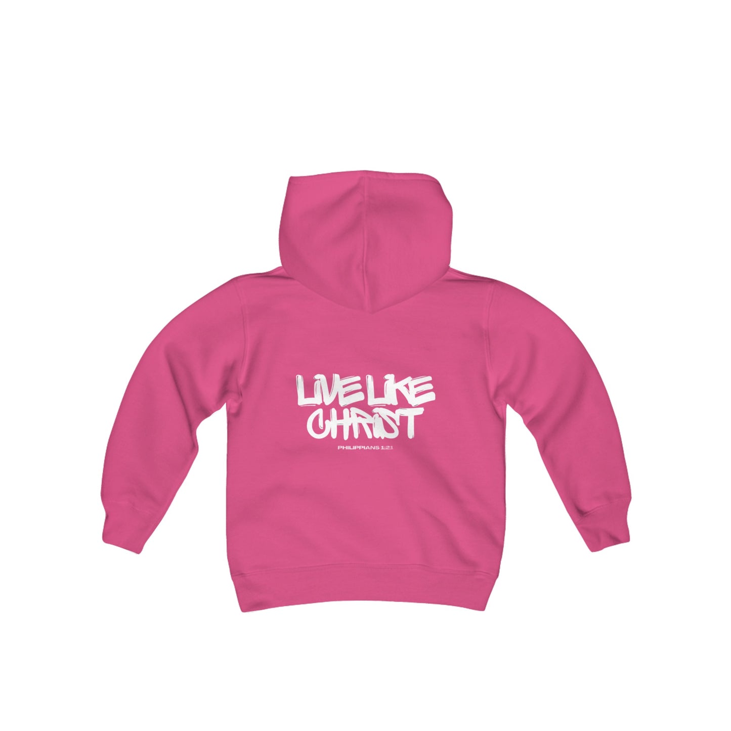 blnk Live Like Christ youth hoodie