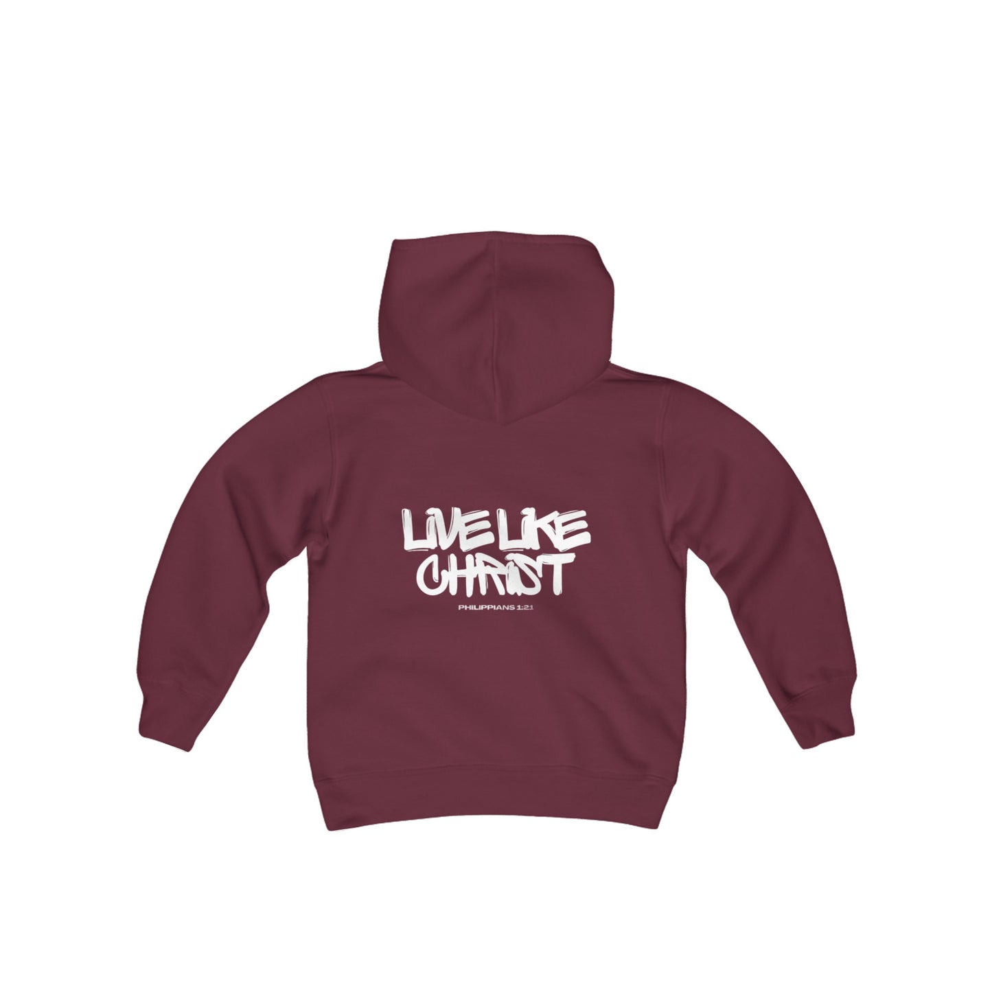 blnk Live Like Christ youth hoodie