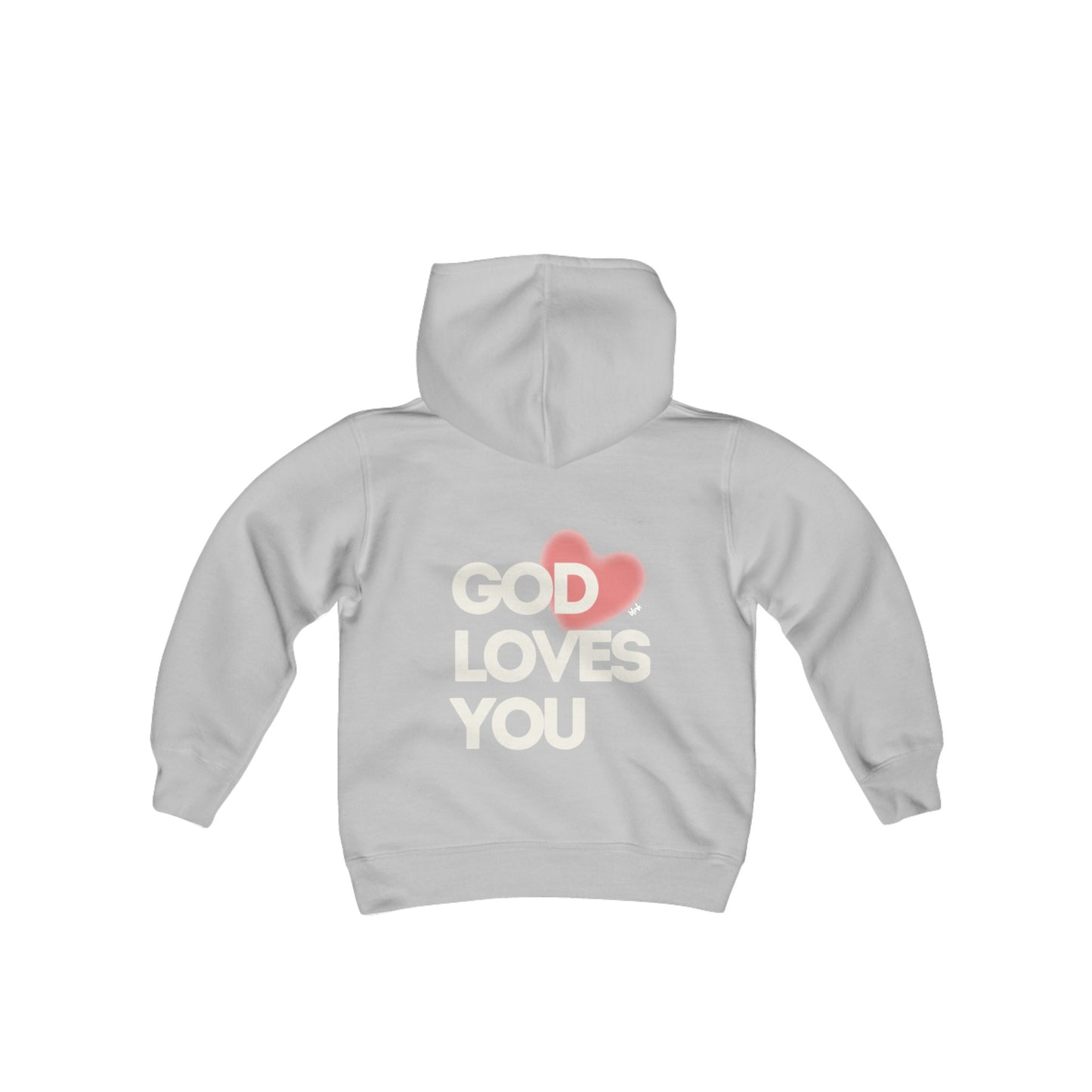 blnk God loves you hoodie - kids