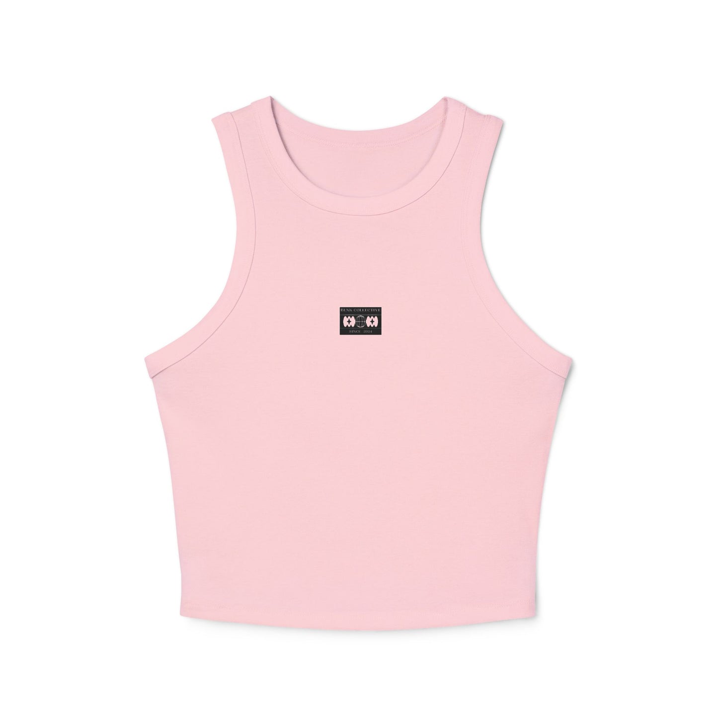 blnk Micro Rib Racer Tank Top