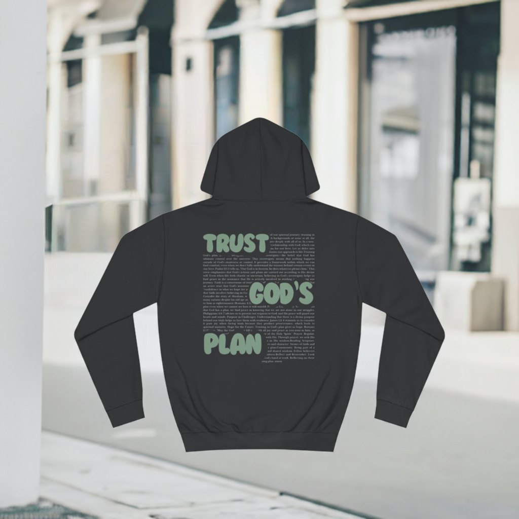 blnk trust God hoodie - black