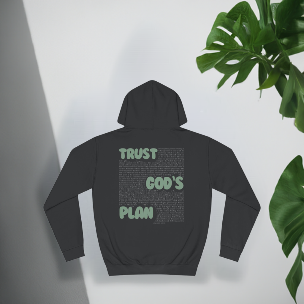 blnk trust God hoodie - black