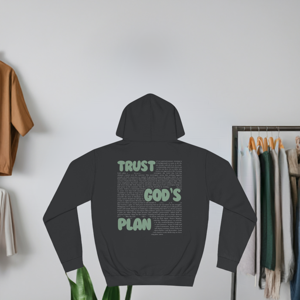 blnk trust God hoodie - black