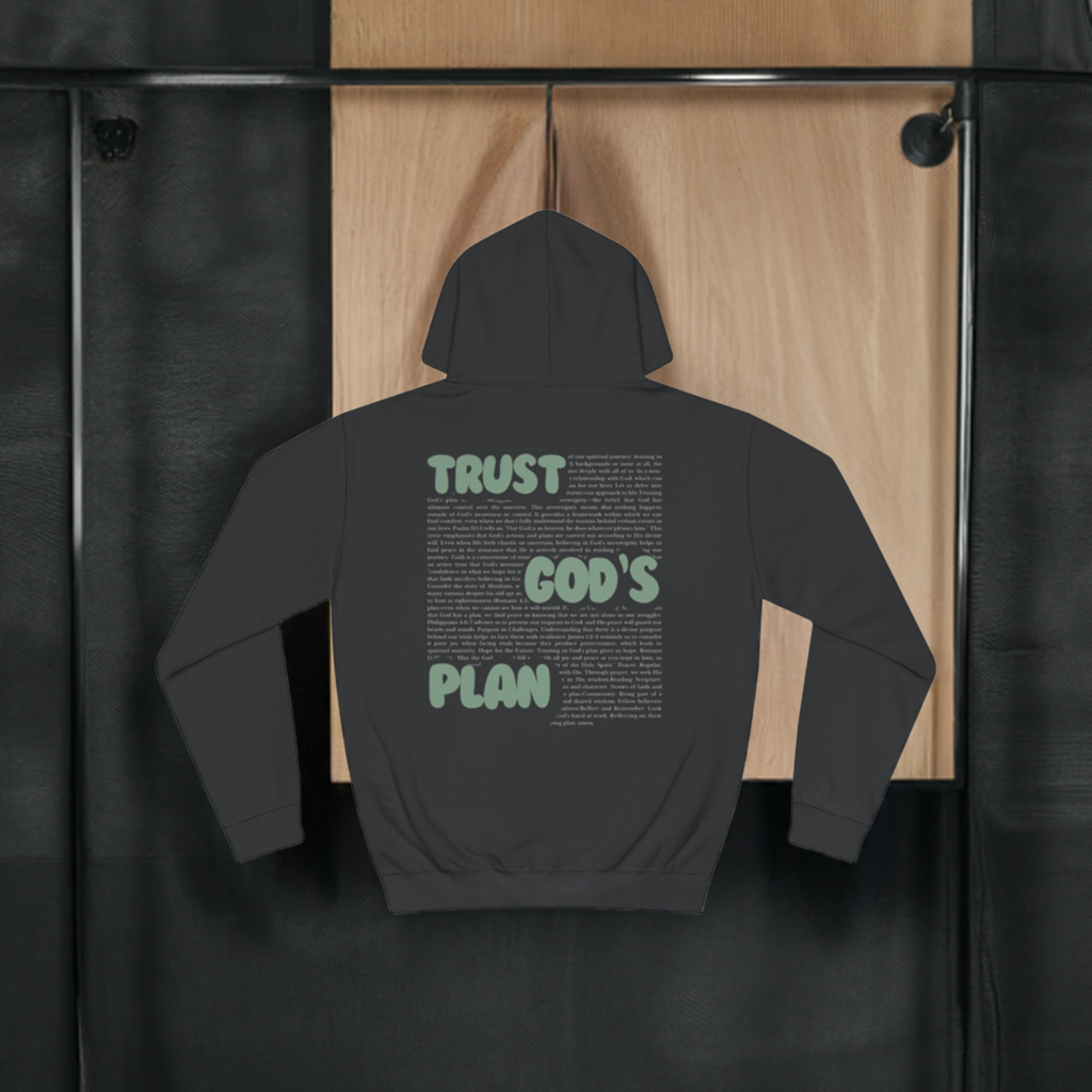 blnk trust God hoodie - black