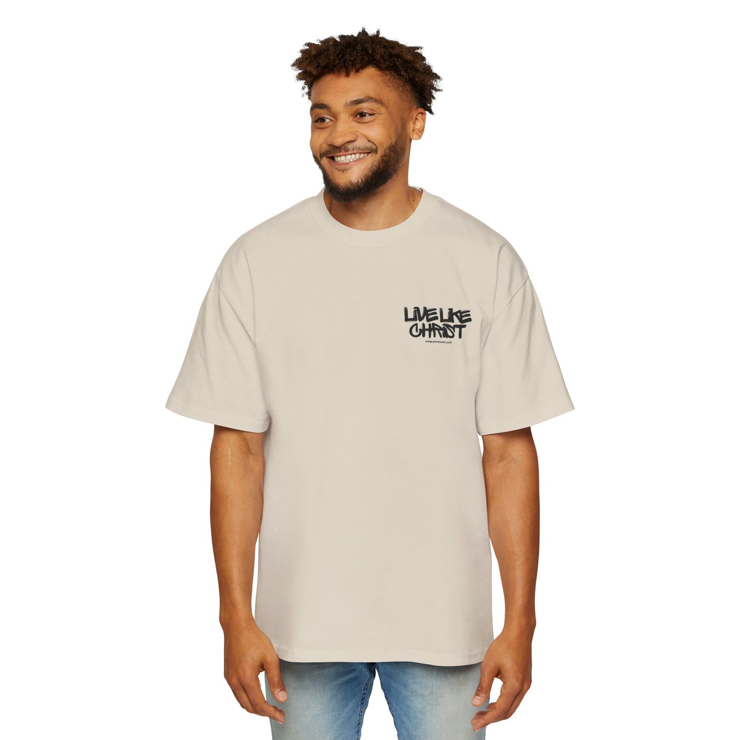 blnk Live Like Christ Oversized tee