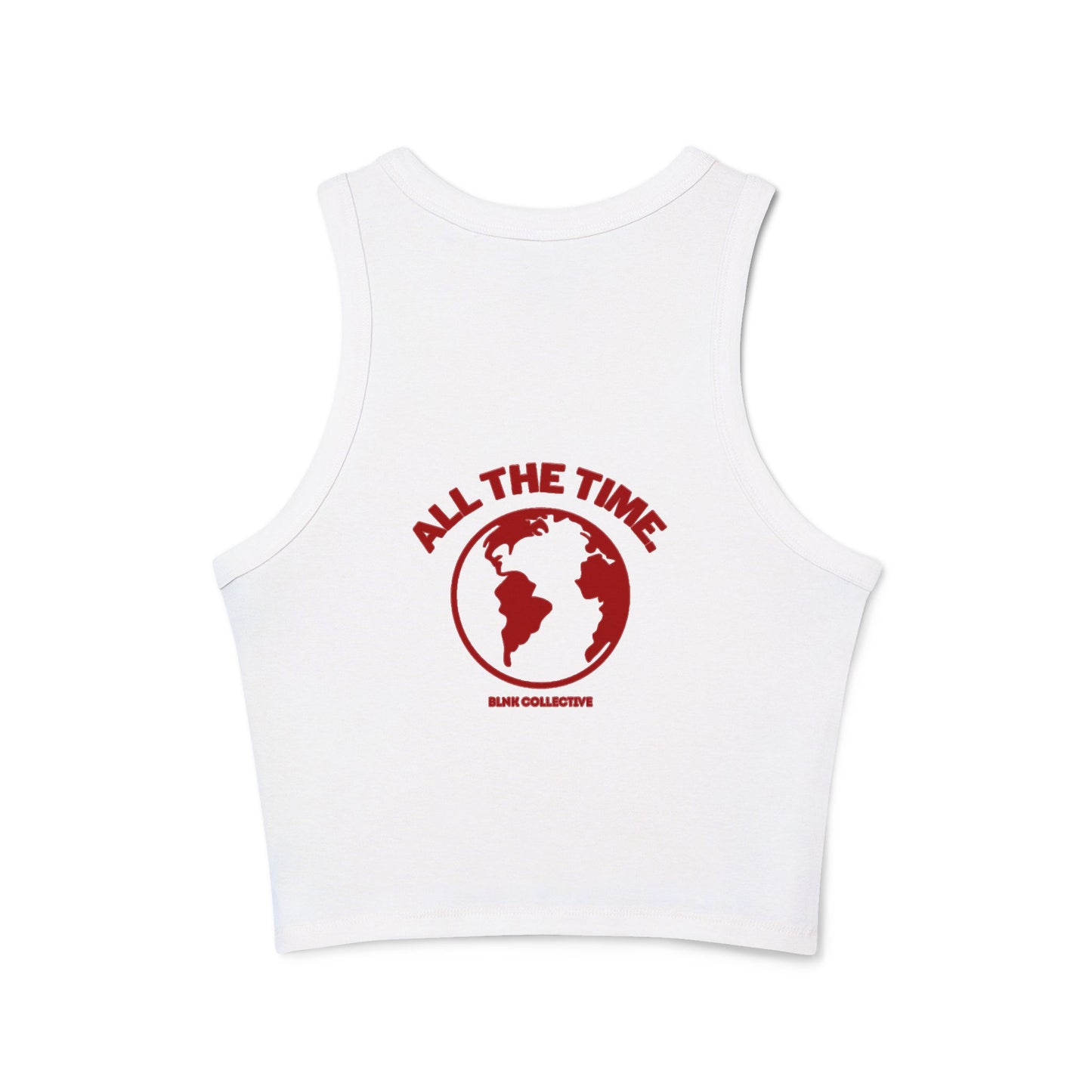 God is Good Micro Rib Racer Tank Top