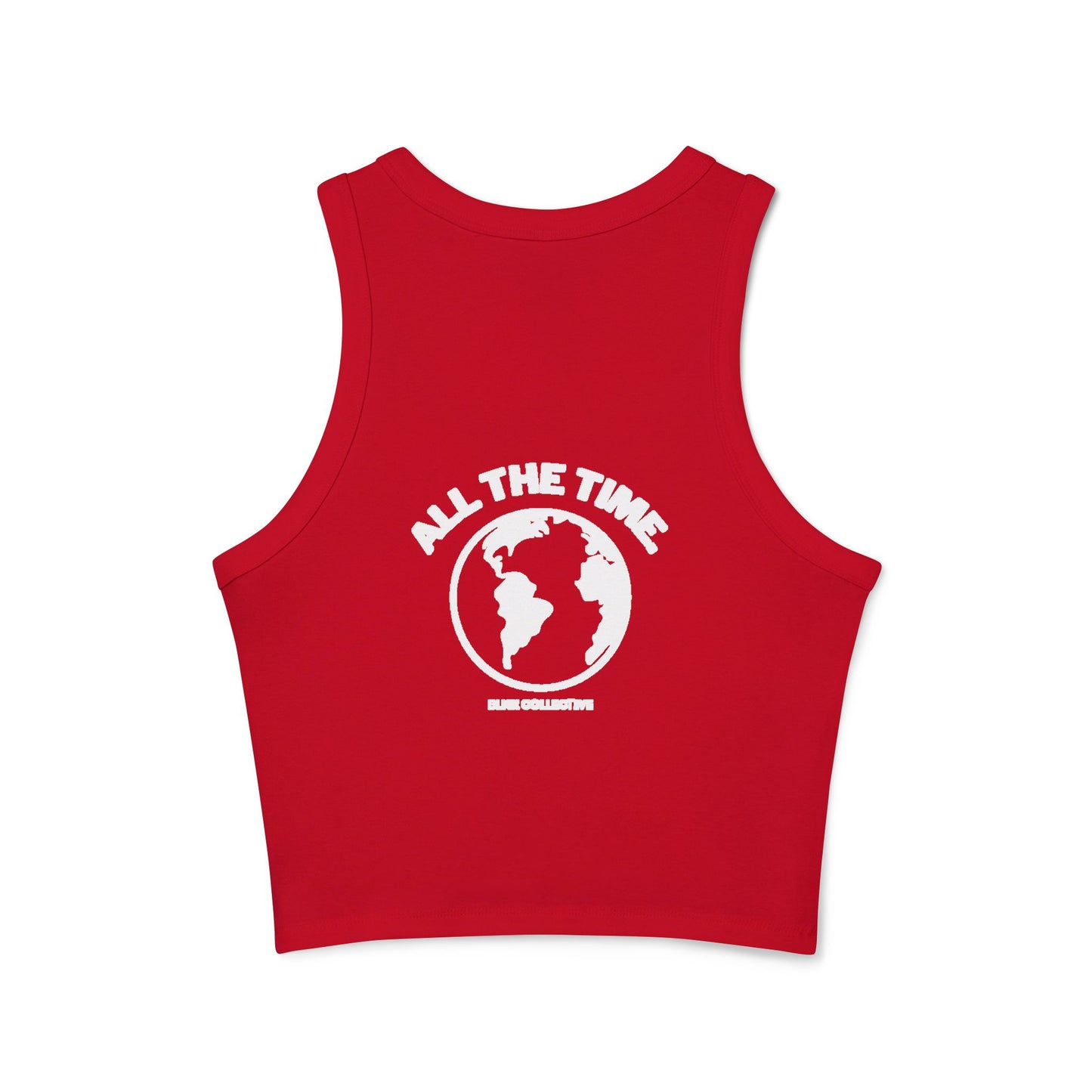 God is Good Micro Rib Racer Tank Top