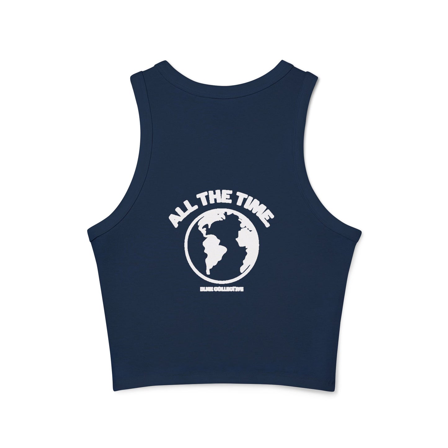 God is Good Micro Rib Racer Tank Top