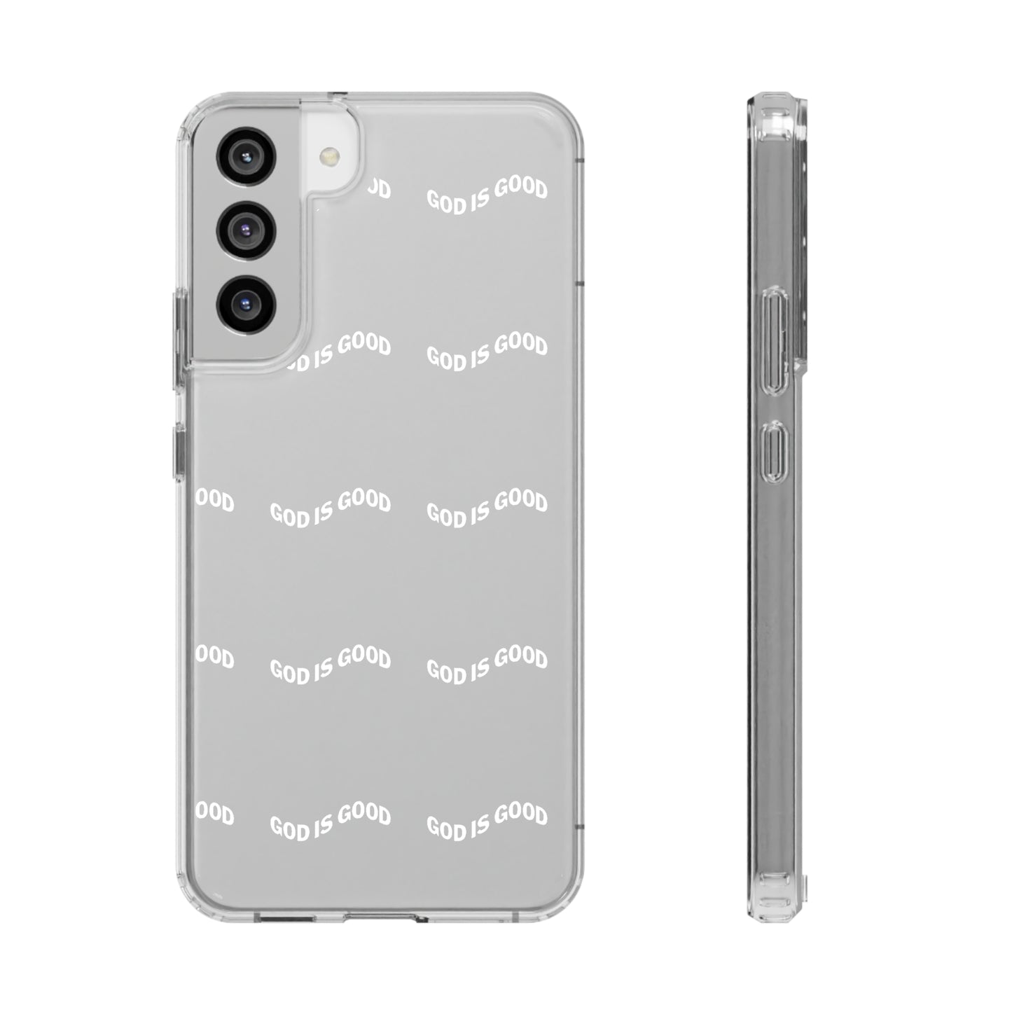 blnk God is Good clear phone case