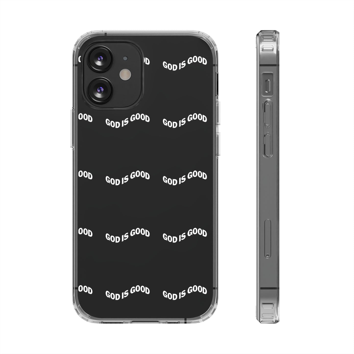 blnk God is Good clear phone case