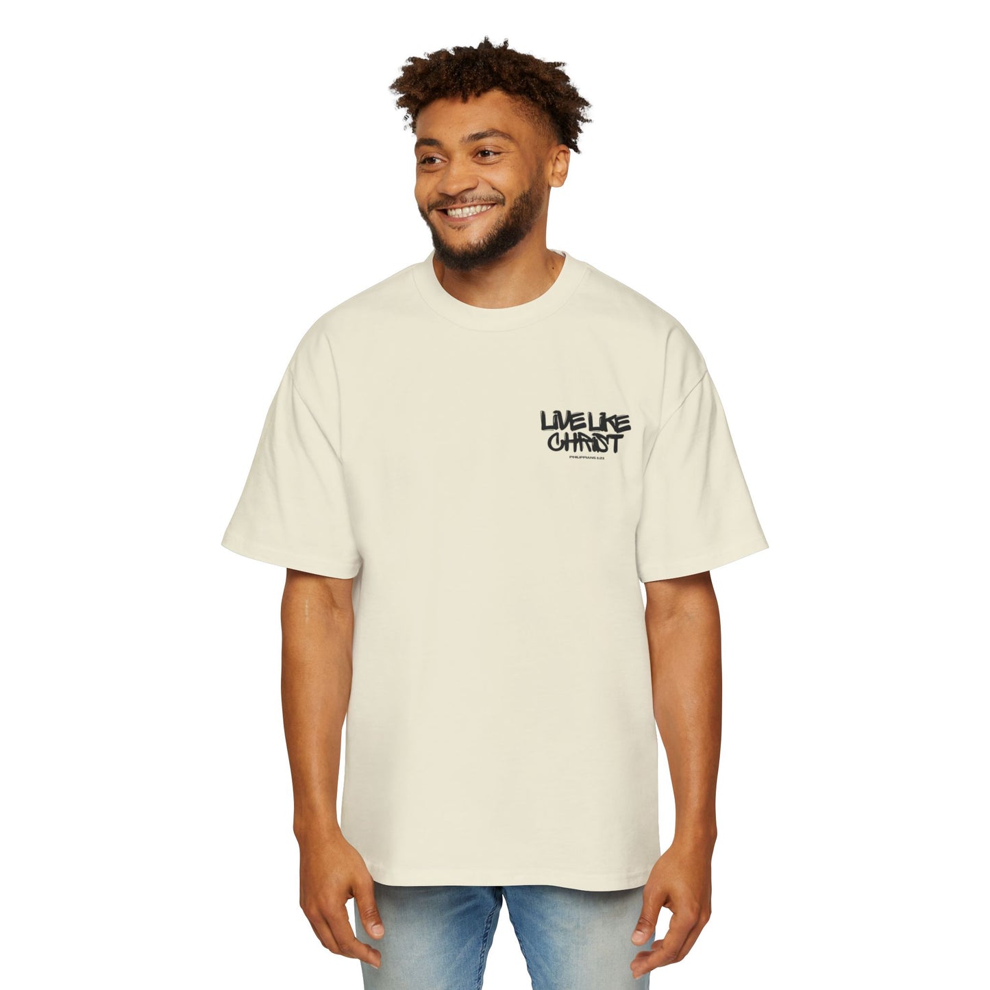 blnk Live Like Christ Oversized tee